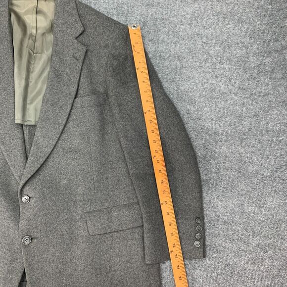Vintage Anderson Little Strathmore Blazer Mens 44 Camel Hair 2 Button Sport Coat - Picture 7 of 15